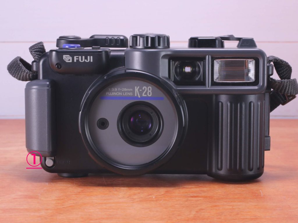 セール国産(美品) FUJI FILM K–28 工事用 カメラ フィルムカメラ 試写済み フィルムカメラ