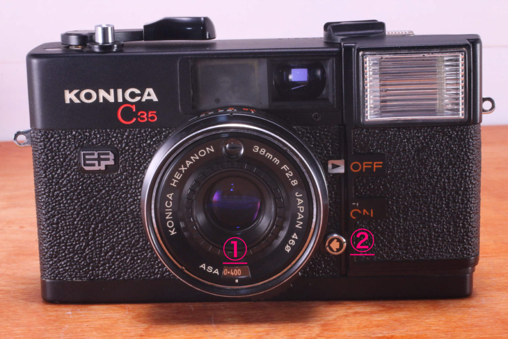 Konica C35 EF 初代ピッカリコニカ の使い方 | Totte Me Camera