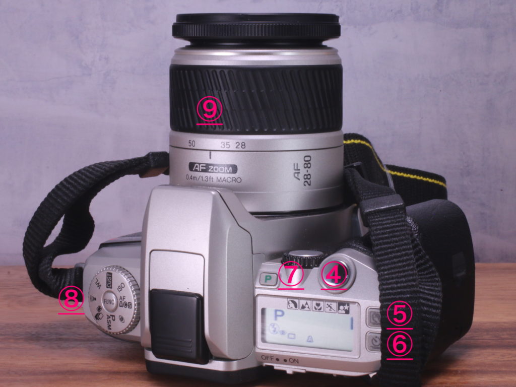 Minolta α Sweet II 一眼レフフィルムカメラ の使い方 | Totte Me Camera