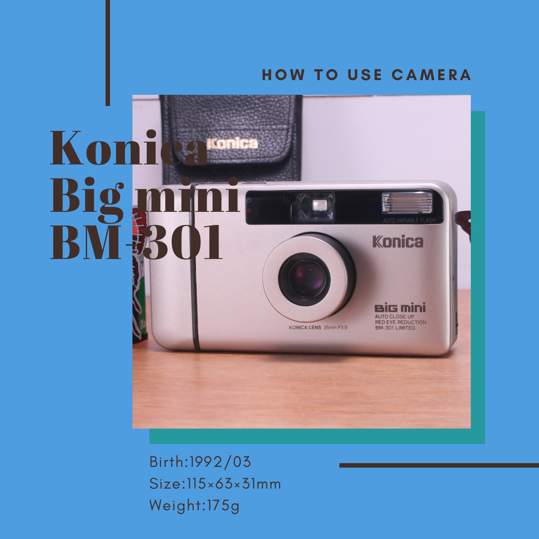 BIG mini BM-301コニカ Konica-