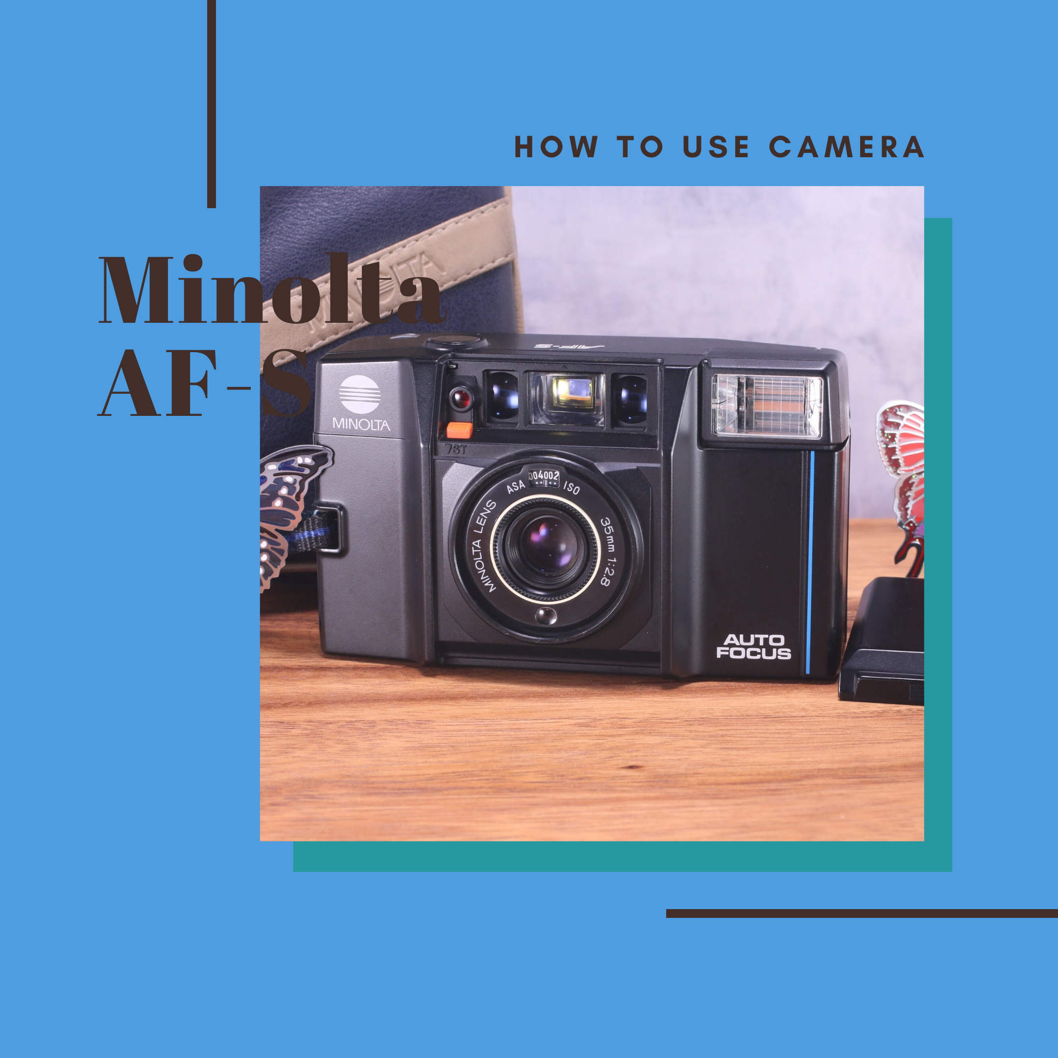 Minolta AF-S の使い方 | Totte Me Camera