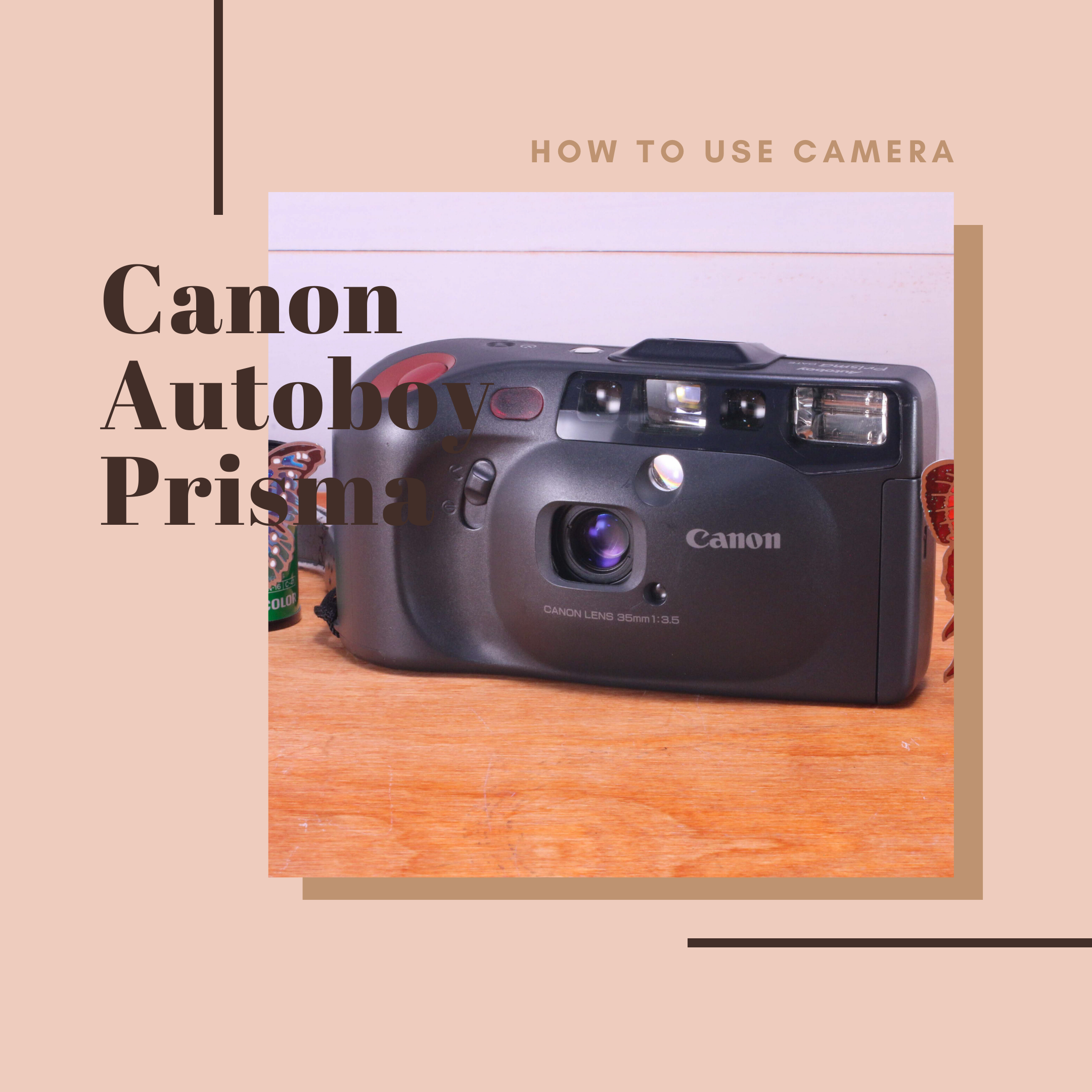 77%OFF!】 キャノン CANON AUTOBOY Prisma DATE コンパクトフィルムカメラ