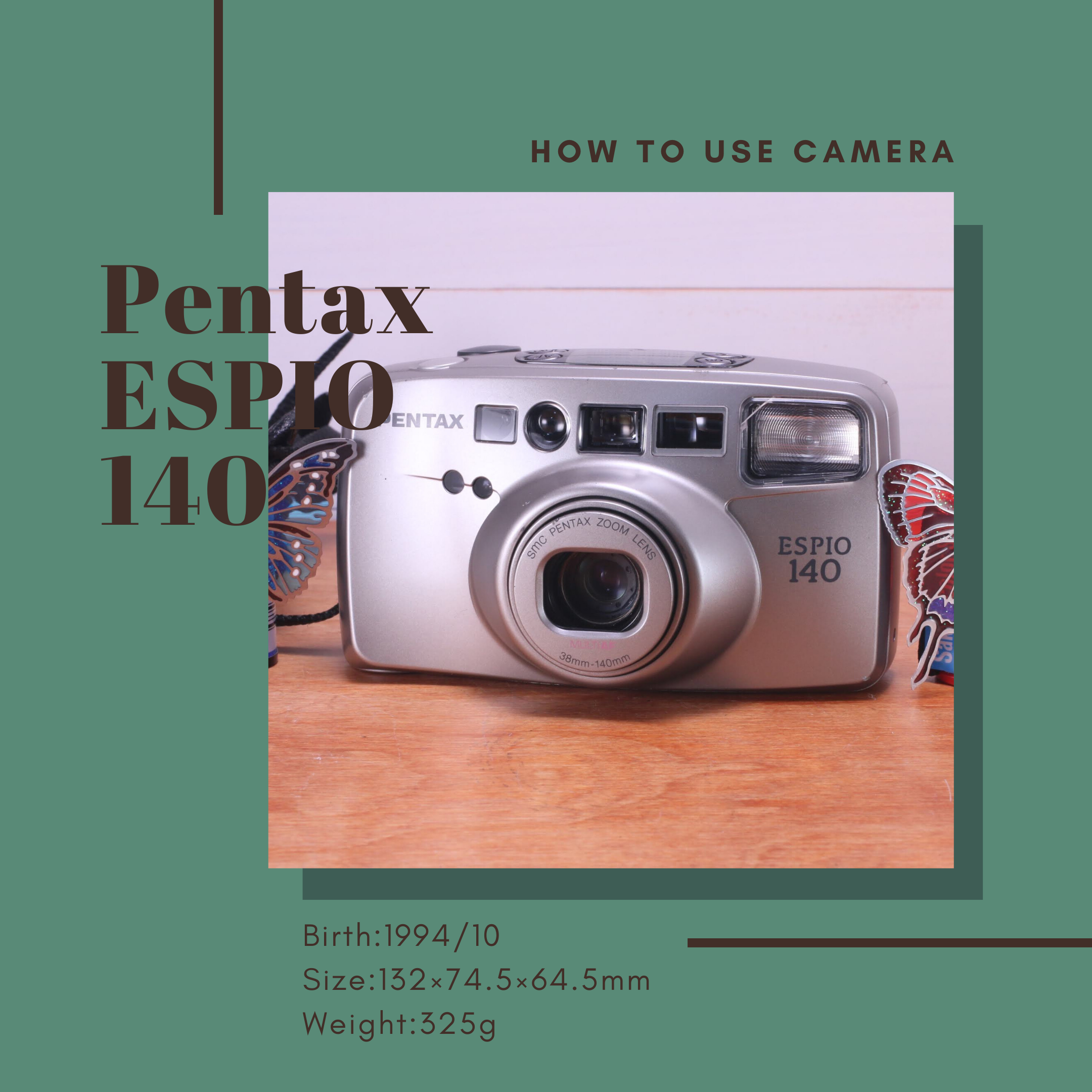 PENTAX ESPIO 140 5145716 2084005100