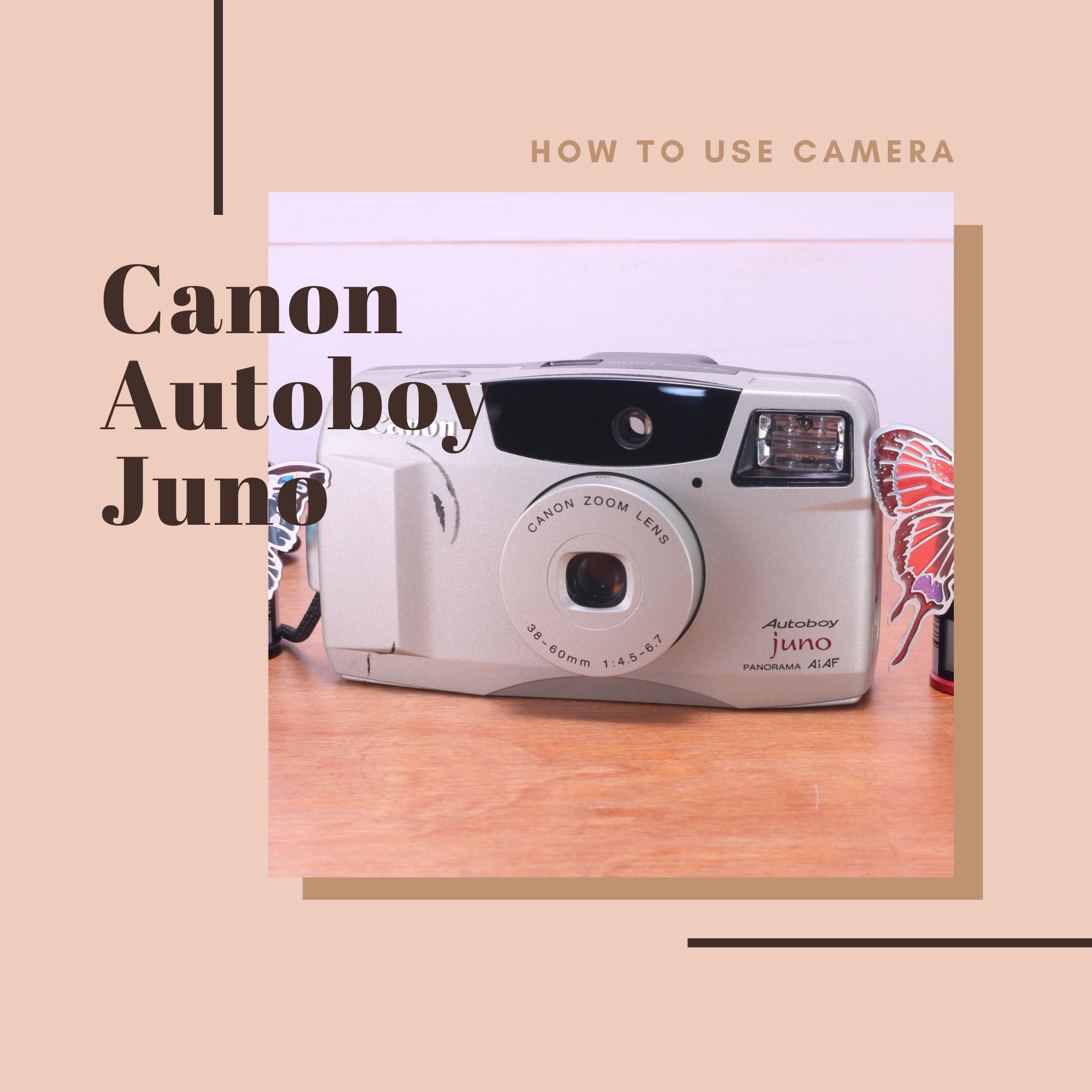 canon autoboy juno フィルカメラ