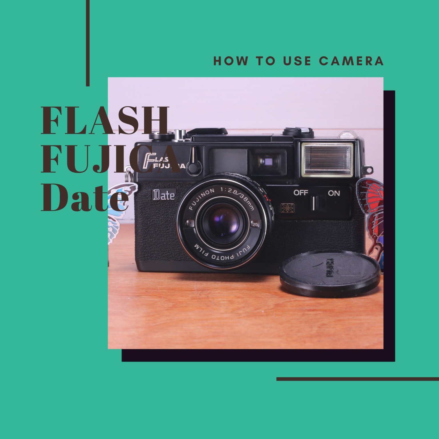 FUJIFILM FLASH FUJICA の使い方 Totte Me Camera