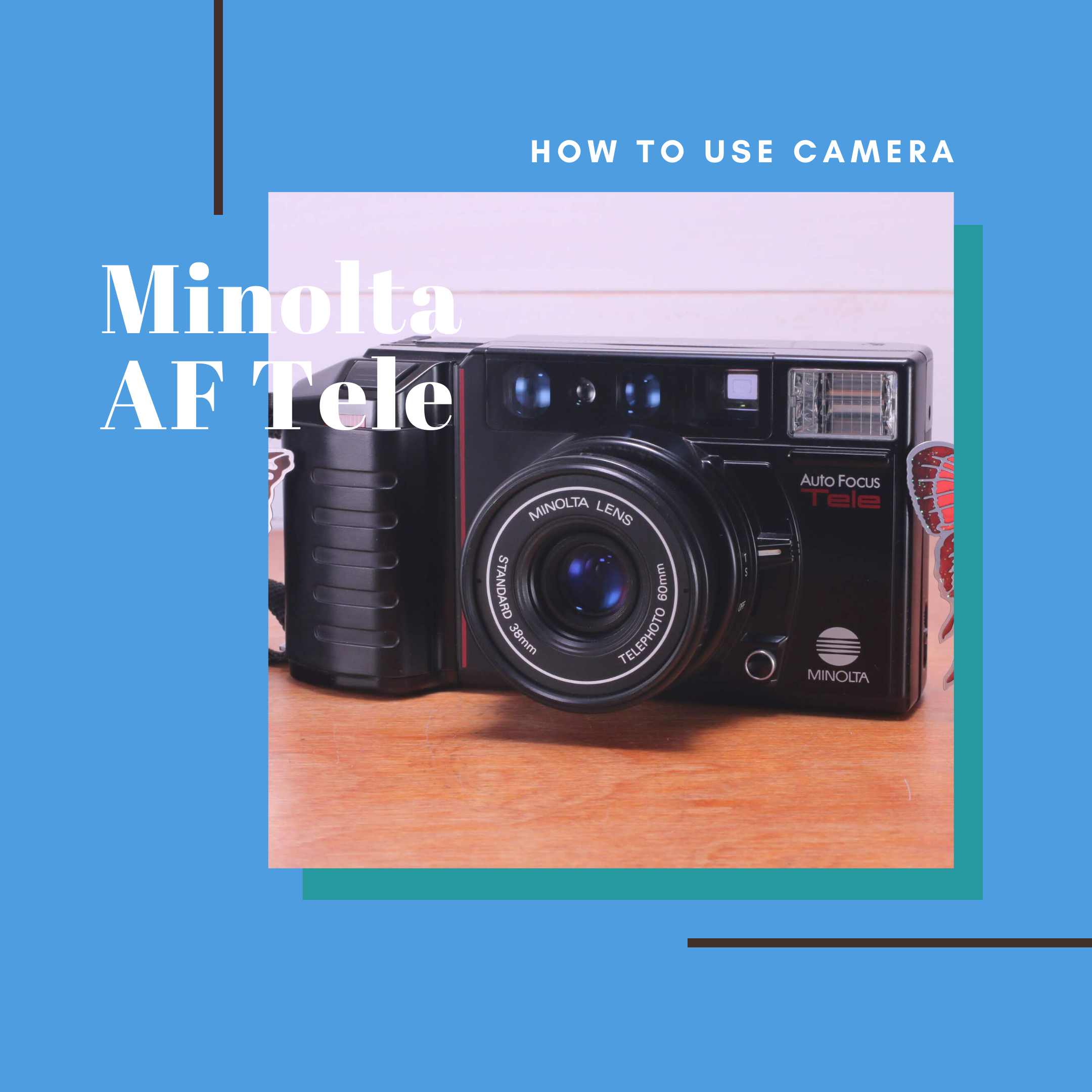 Minolta AF Tele QD の使い方 | Totte Me Camera