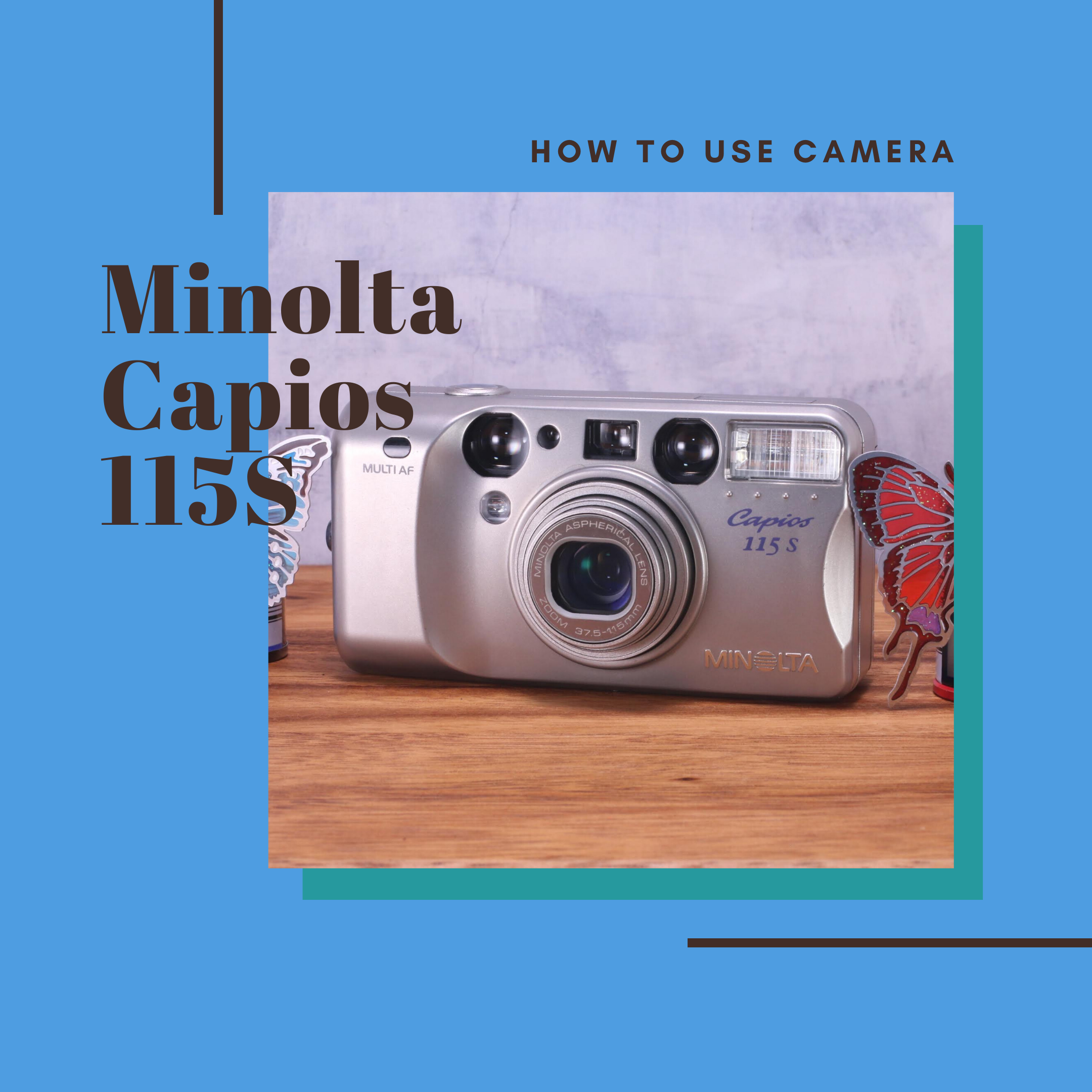 capios 115 s　MINOLTA　ミノルタ　フィルムカメラ
