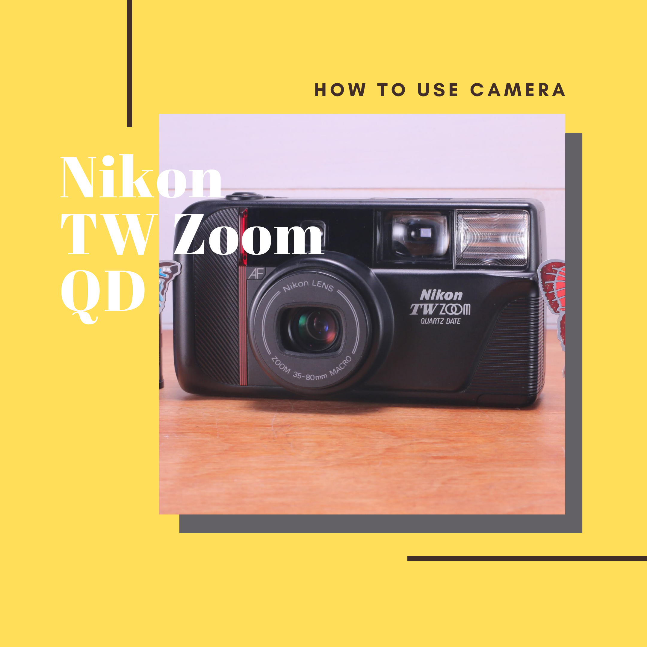 Nikon TW Zoom QD の使い方 | Totte Me Camera