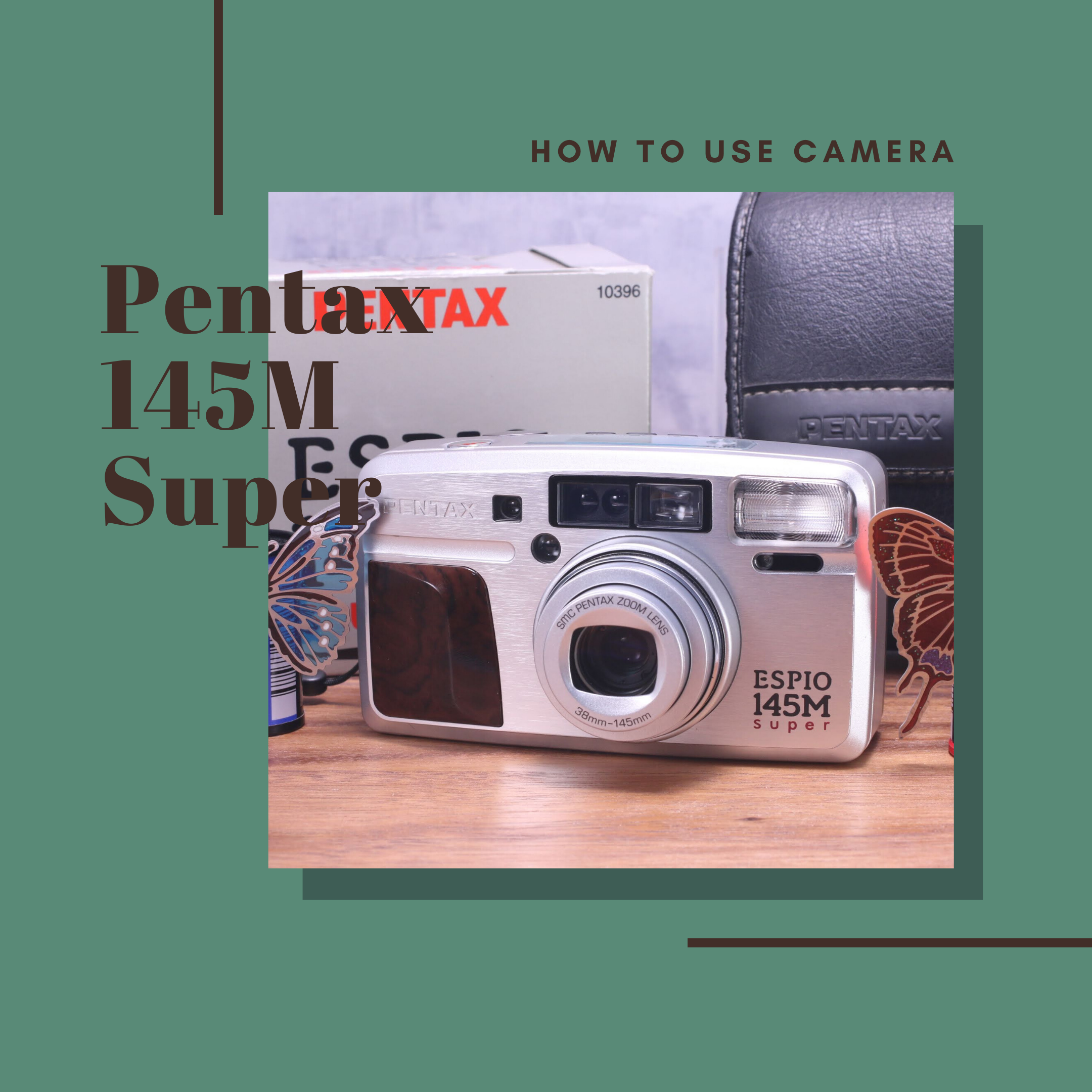 pentax espio145m super フィルムカメラ ペンタックスズーム