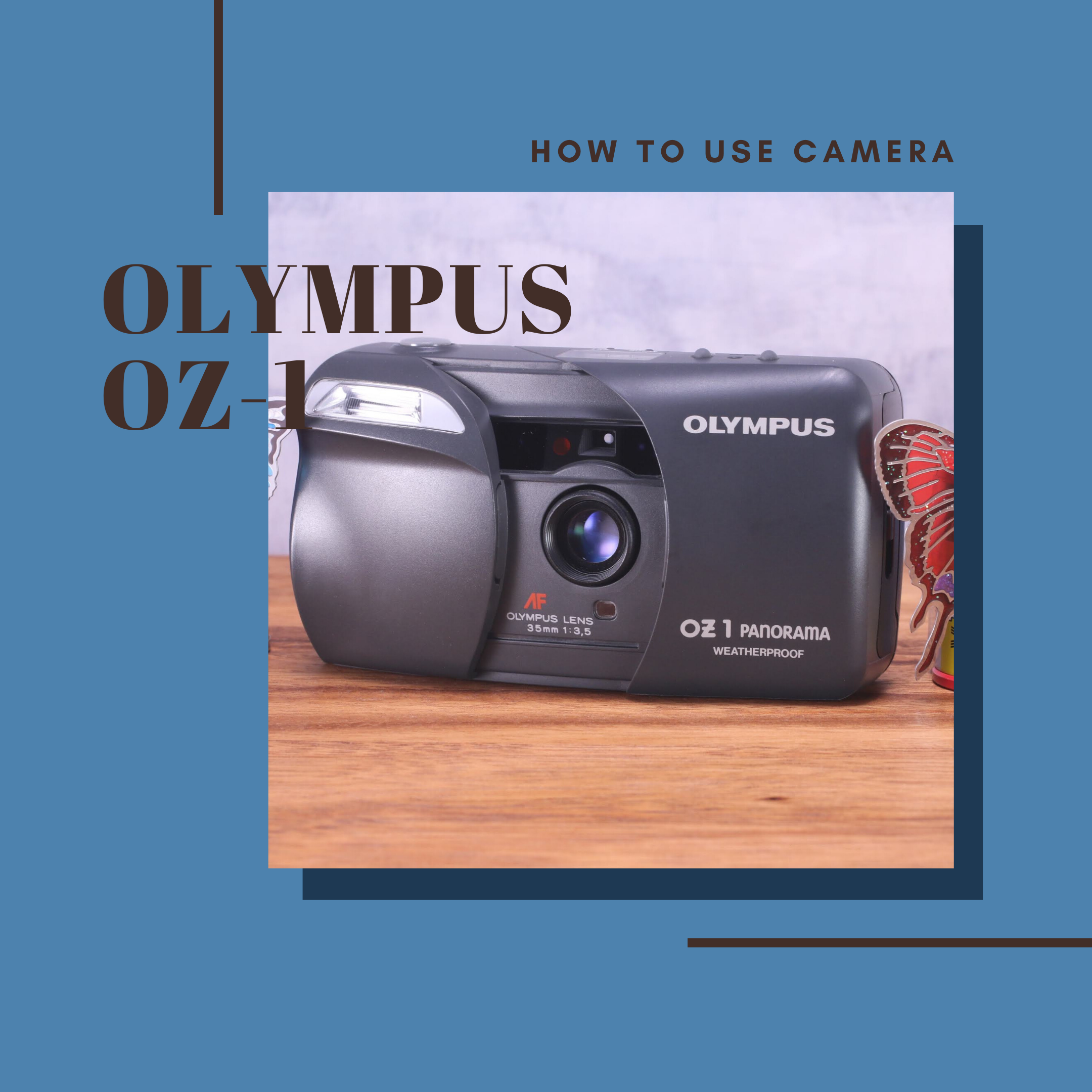 OLYMPUS OZ-1 の使い方 | Totte Me Camera