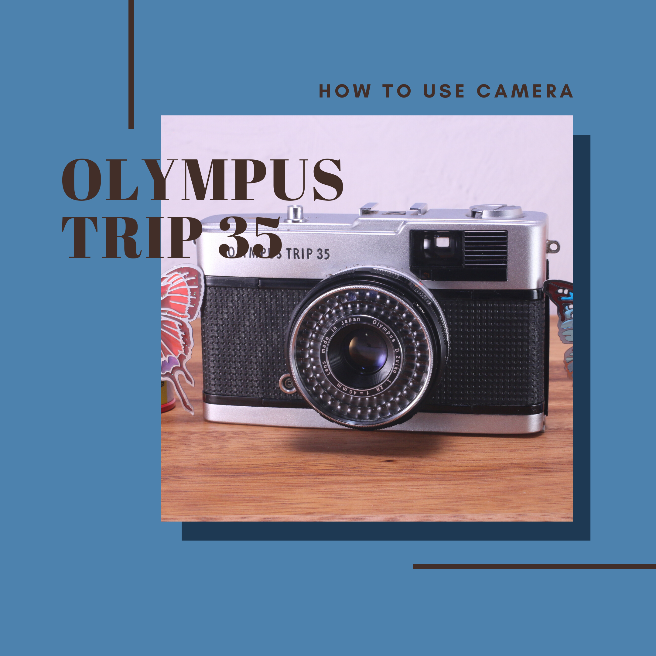 OLYMPUS TRIP 35 の使い方 | Totte Me Camera