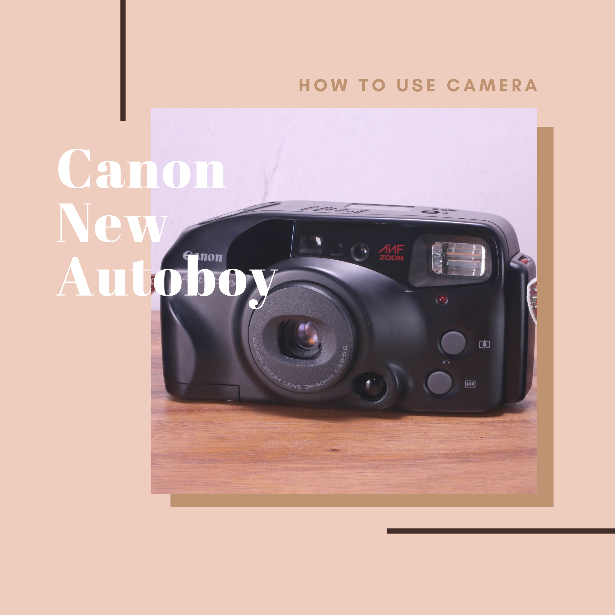 【実写確認済/完動品】Canon New Autoboy