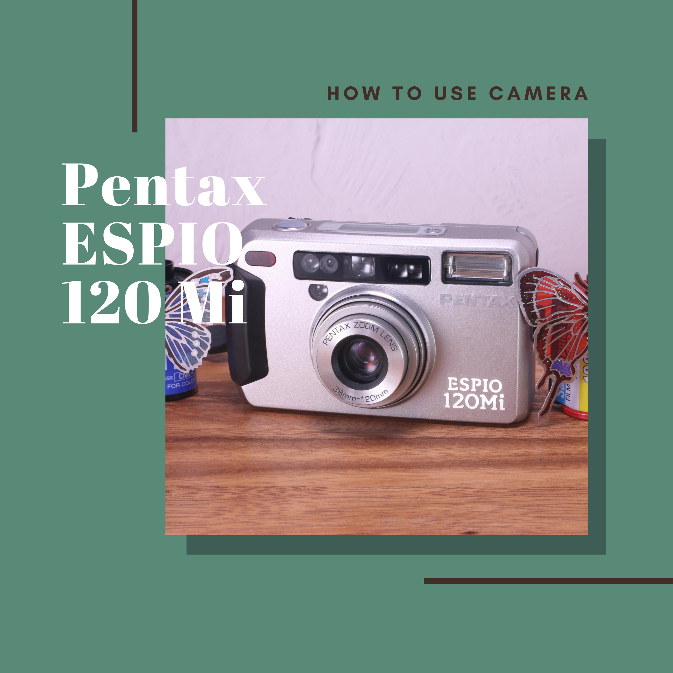 PENTAX ESPIO 120 Mi の使い方 | Totte Me Camera