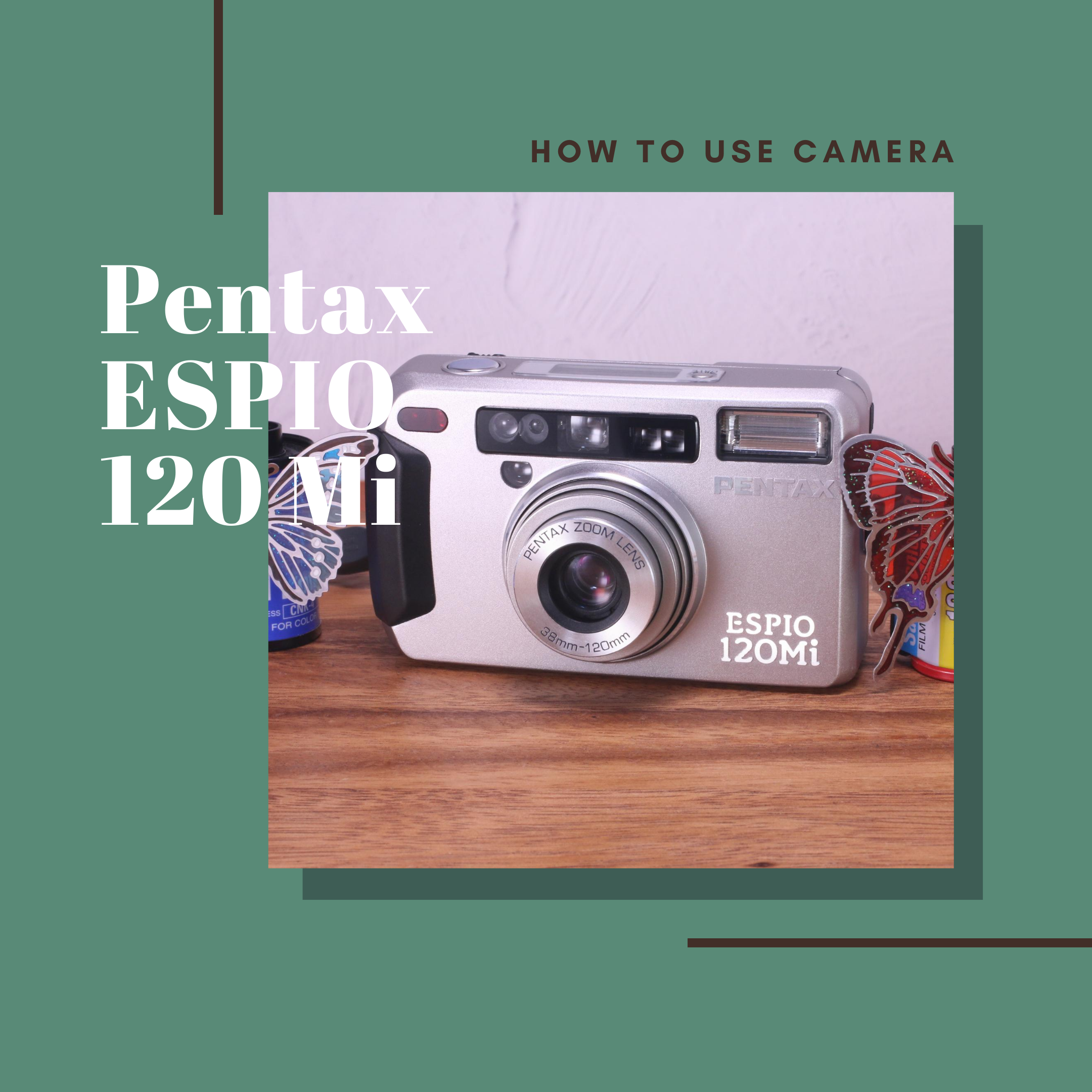 PENTAX フィルムカメラ ESPIO 120Mi - フィルムカメラ