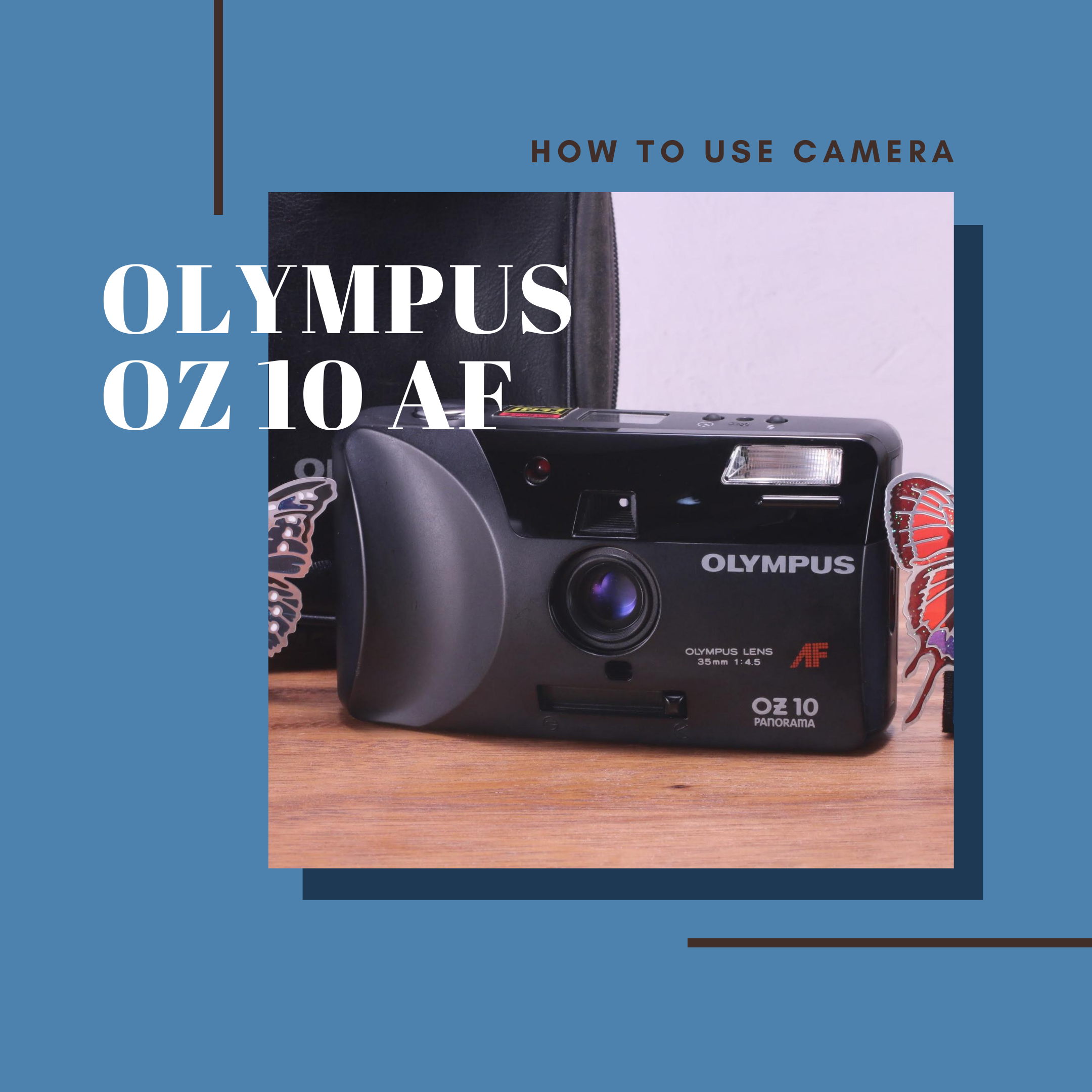 OLYMPUS OZ 10 AF の使い方 | Totte Me Camera