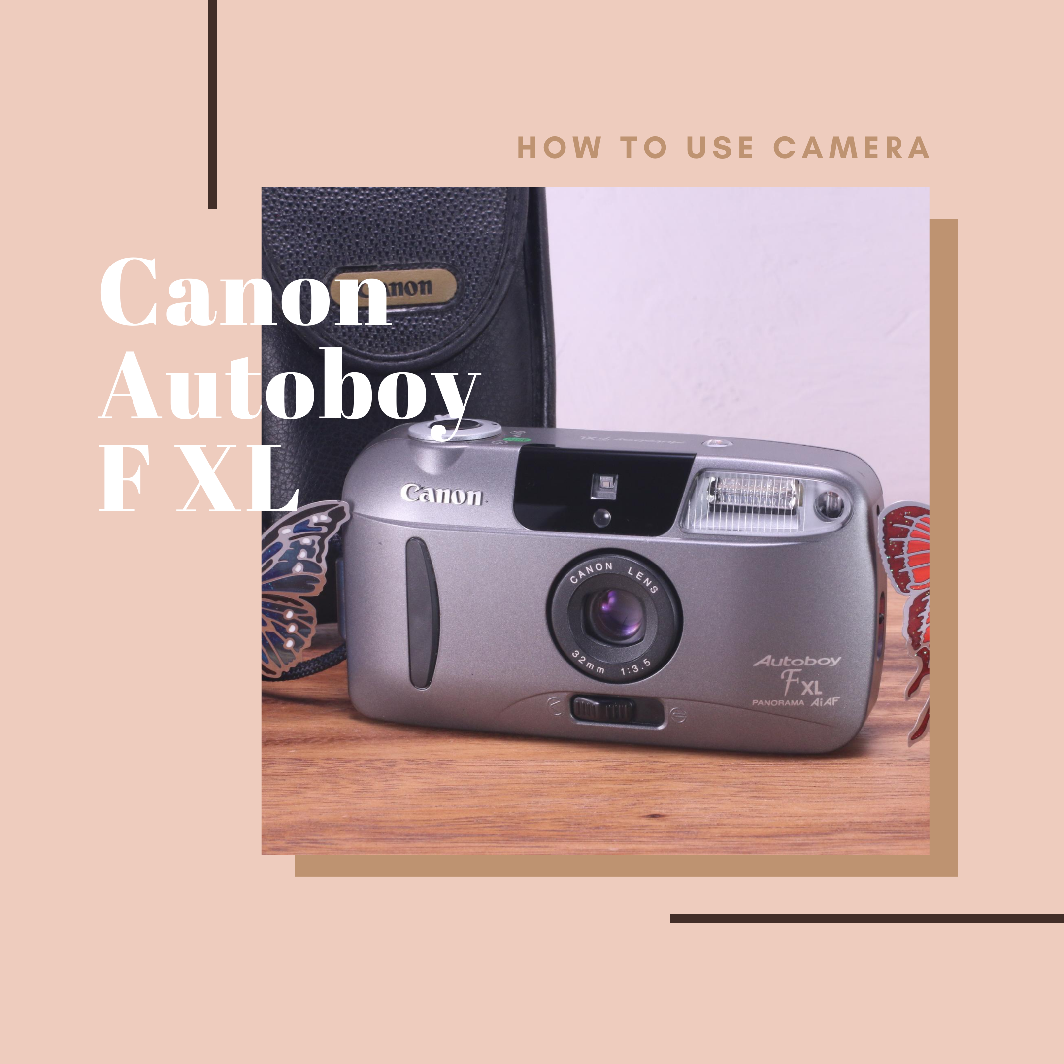 Canon Autoboy F XL の使い方 | Totte Me Camera