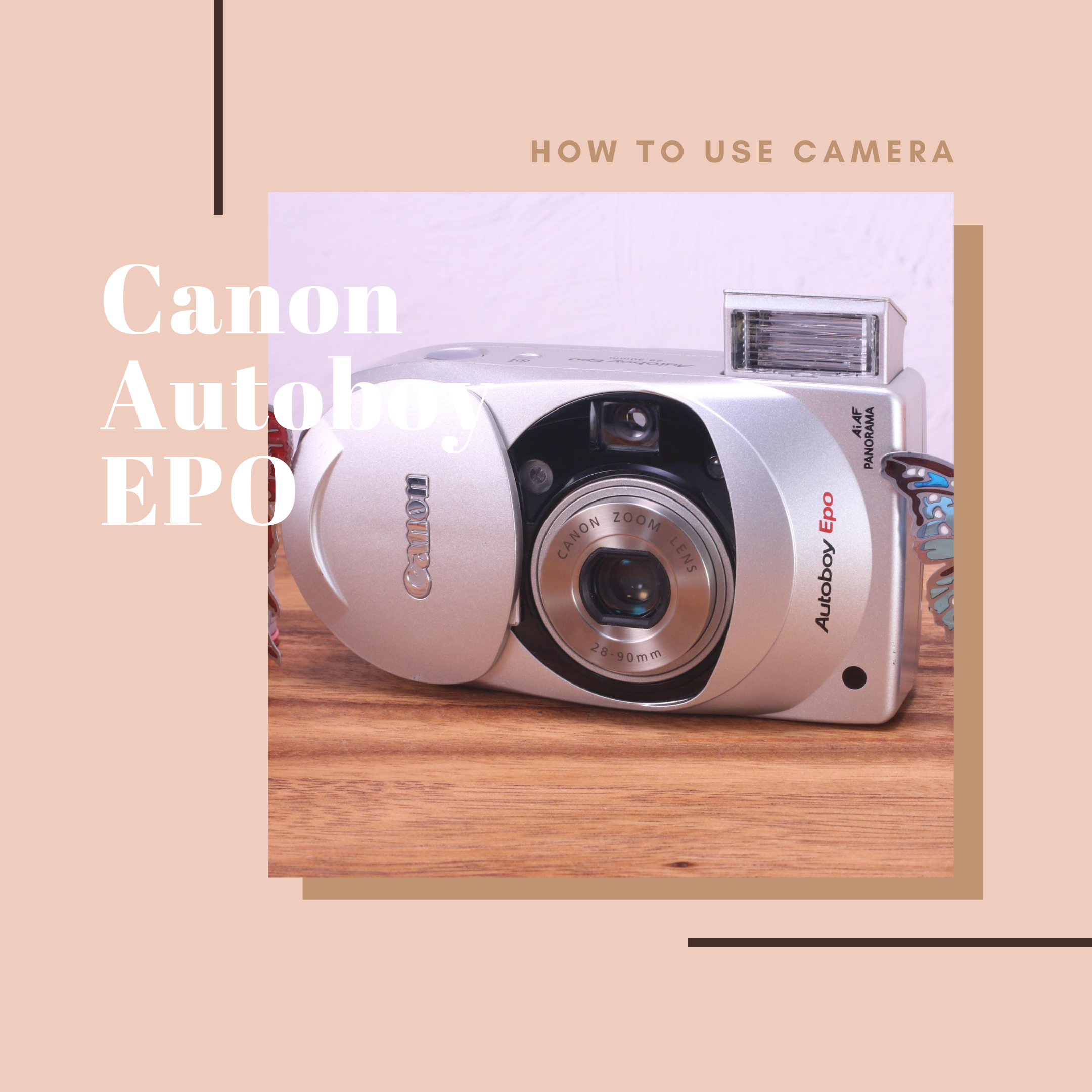 Canon Autoboy EPO の使い方 | Totte Me Camera