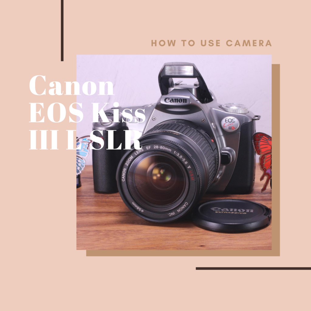 フィルムカメラフイルム Canonキャノン EOS KissⅢ 一眼レフ カメラ