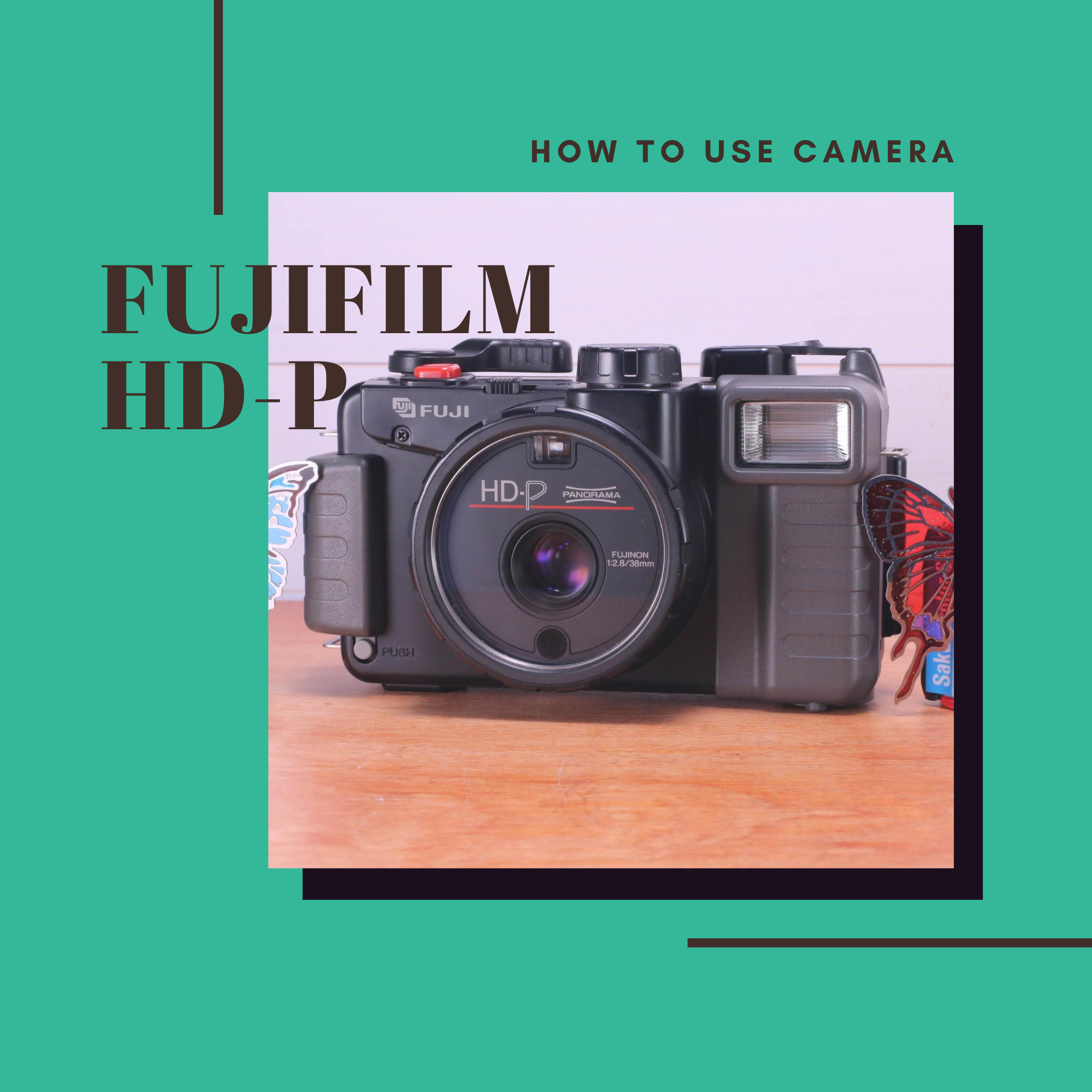 FUJI HD-P パノラマ フィルムカメラ | munchercruncher.com