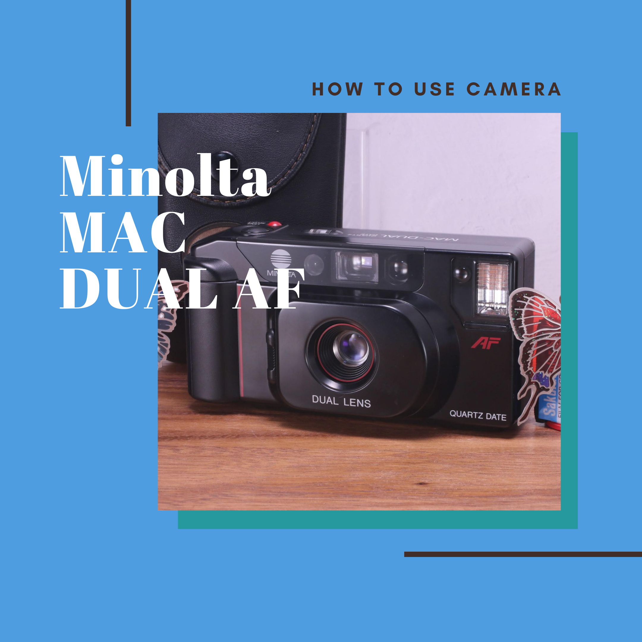 Minolta MAC DUAL の使い方 | Totte Me Camera