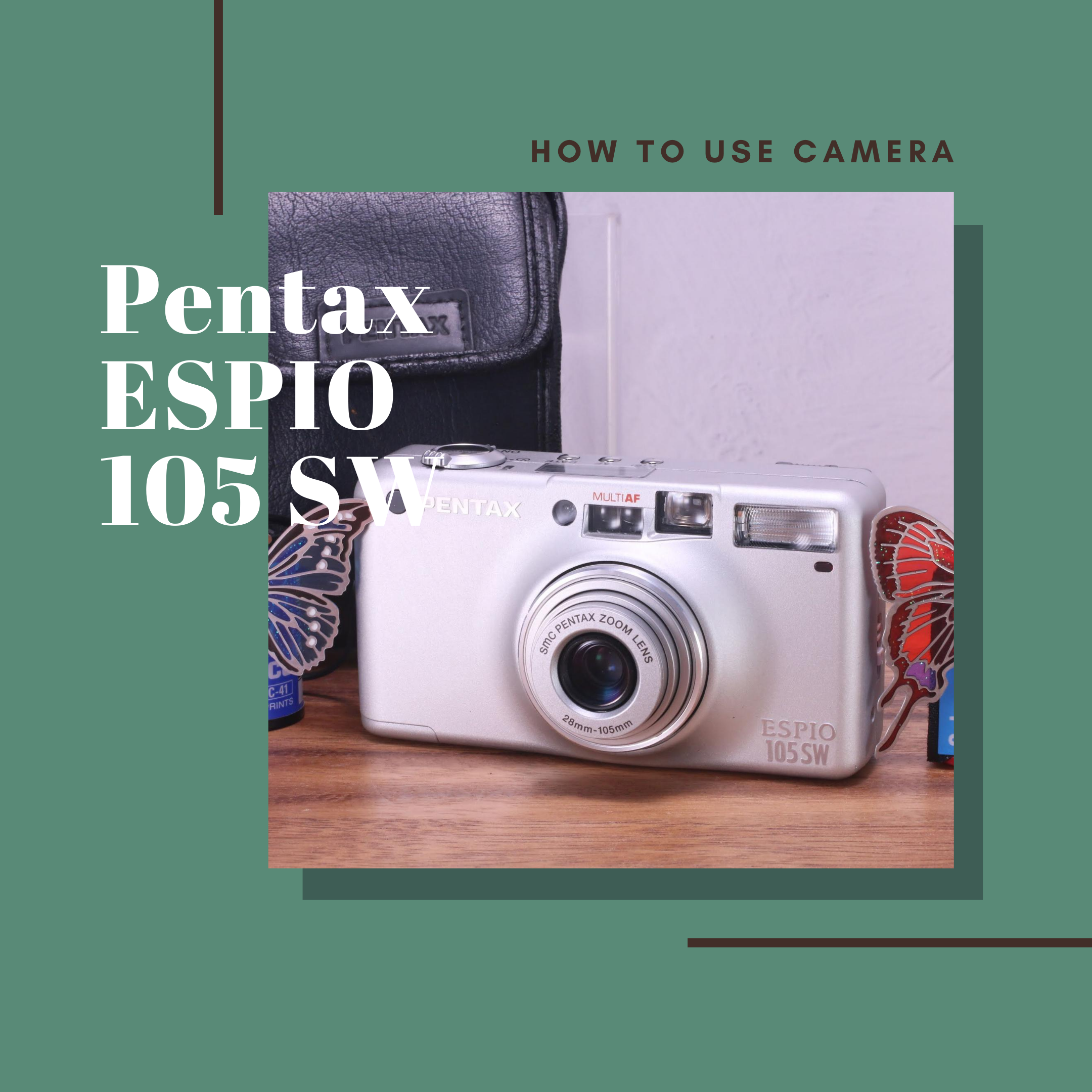 PENTAX ESPIO 105 SWの使い方 | Totte Me Camera