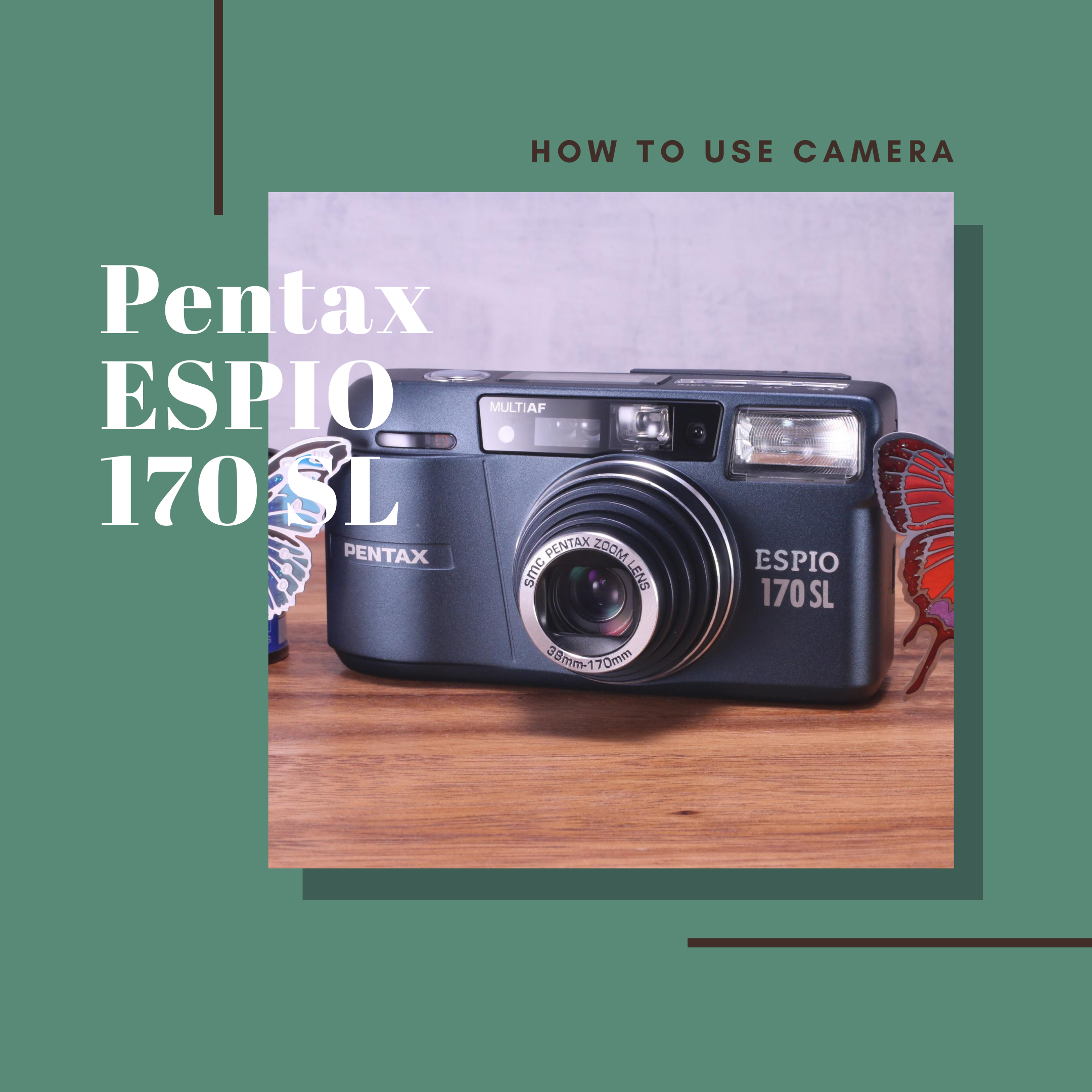 PENTAX ESPIO 150SL & 170SL の使い方 | Totte Me Camera