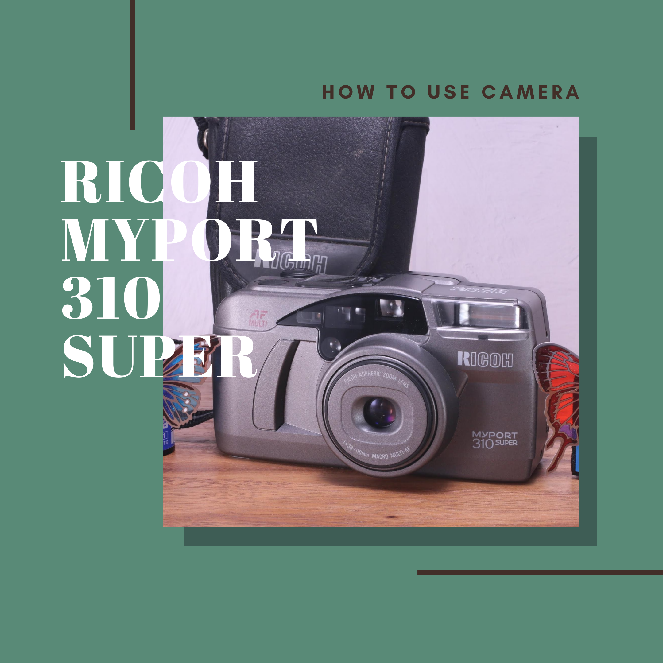 RICOH MY PORT 310 SUPER の使い方 | Totte Me Camera