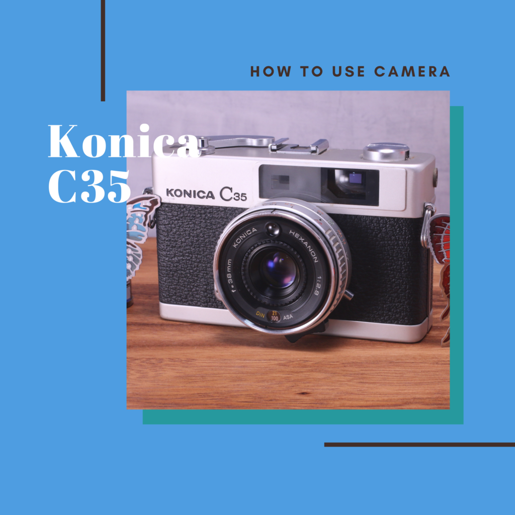 フィルムカメラKONICA C35フィルムカメラ - フィルムカメラ