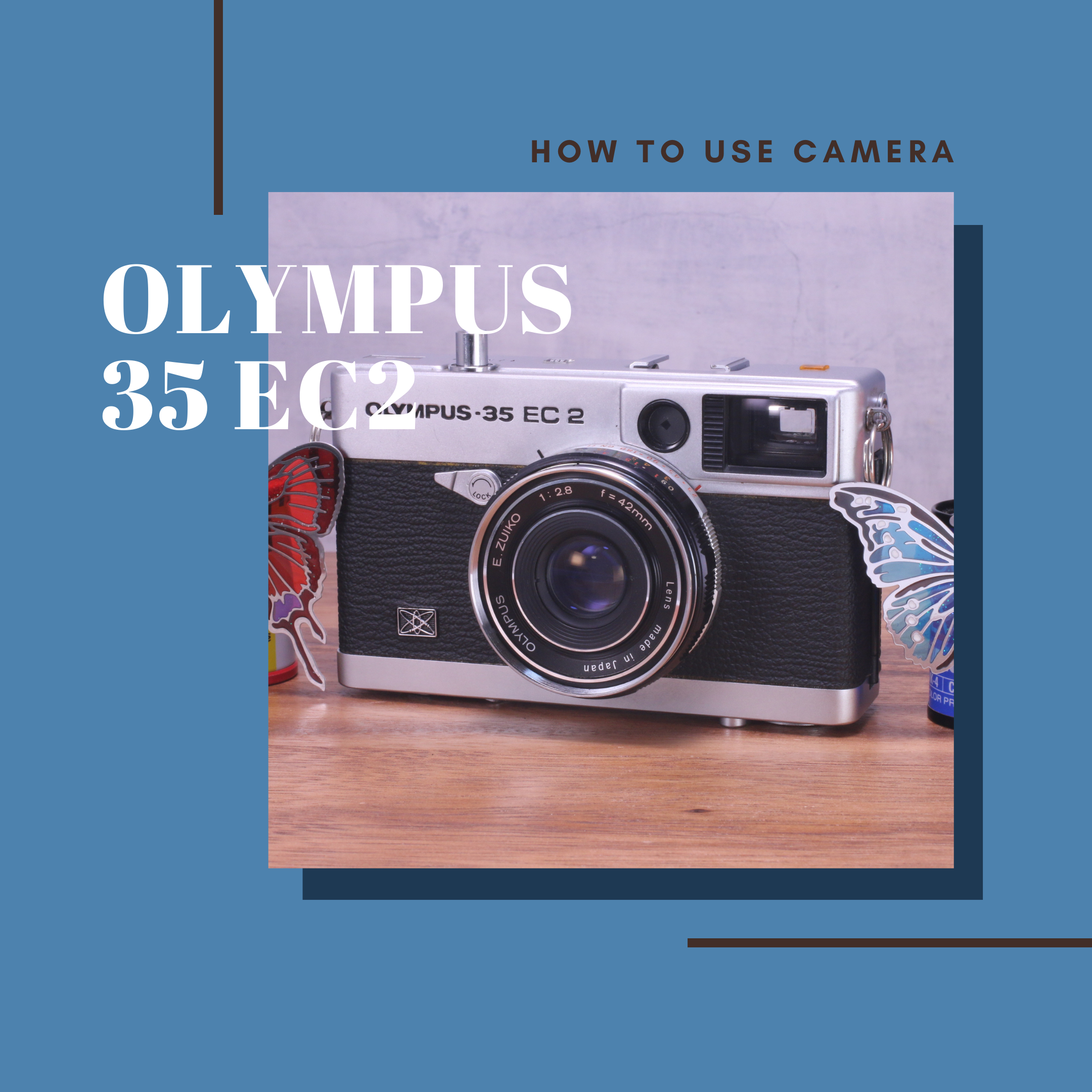 OLYMPUS オリンパス 35 EC2 ブラックボディー - フィルムカメラ