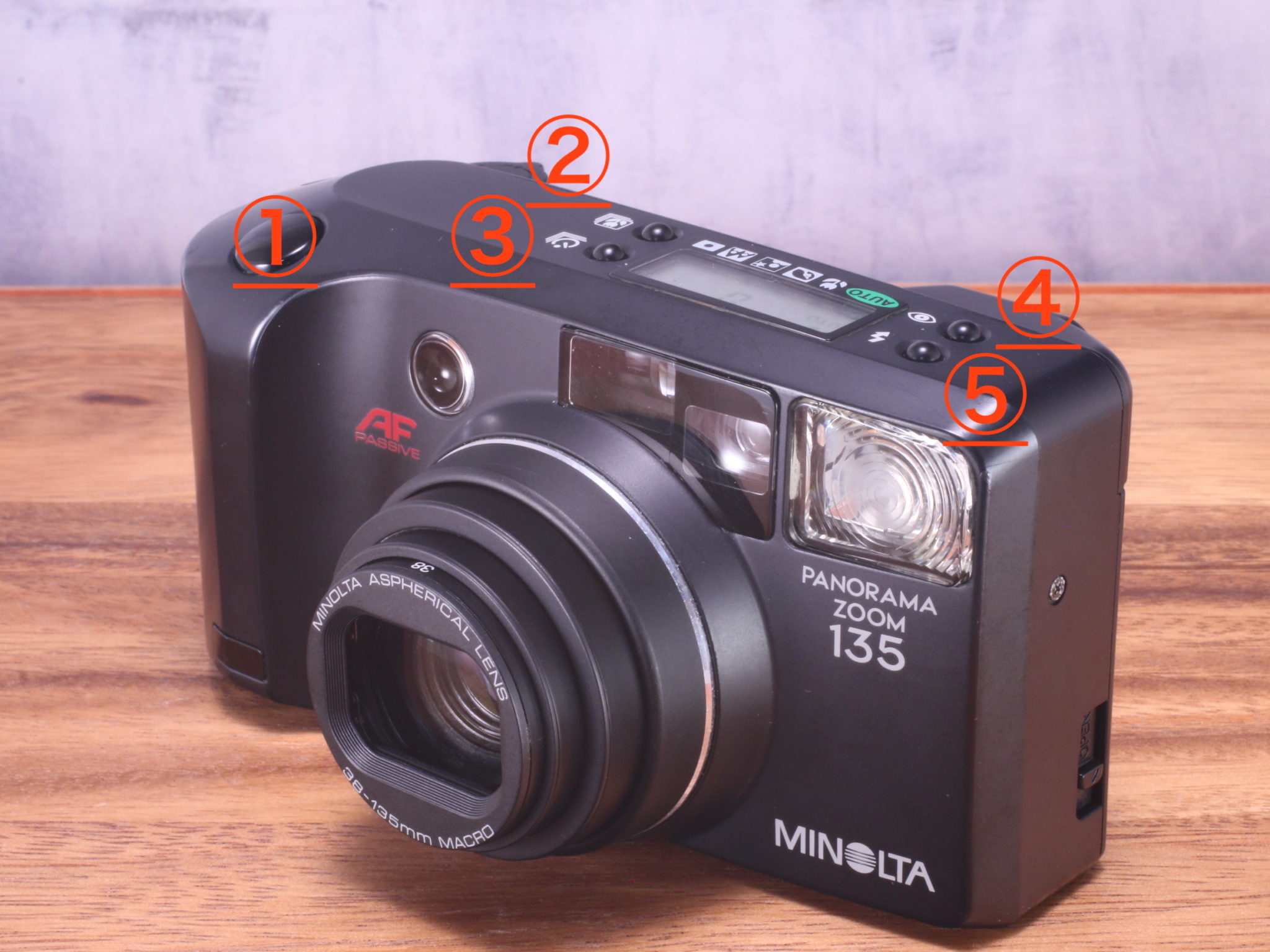 Minolta panorama zoom 105 フィルムカメラ - カメラ