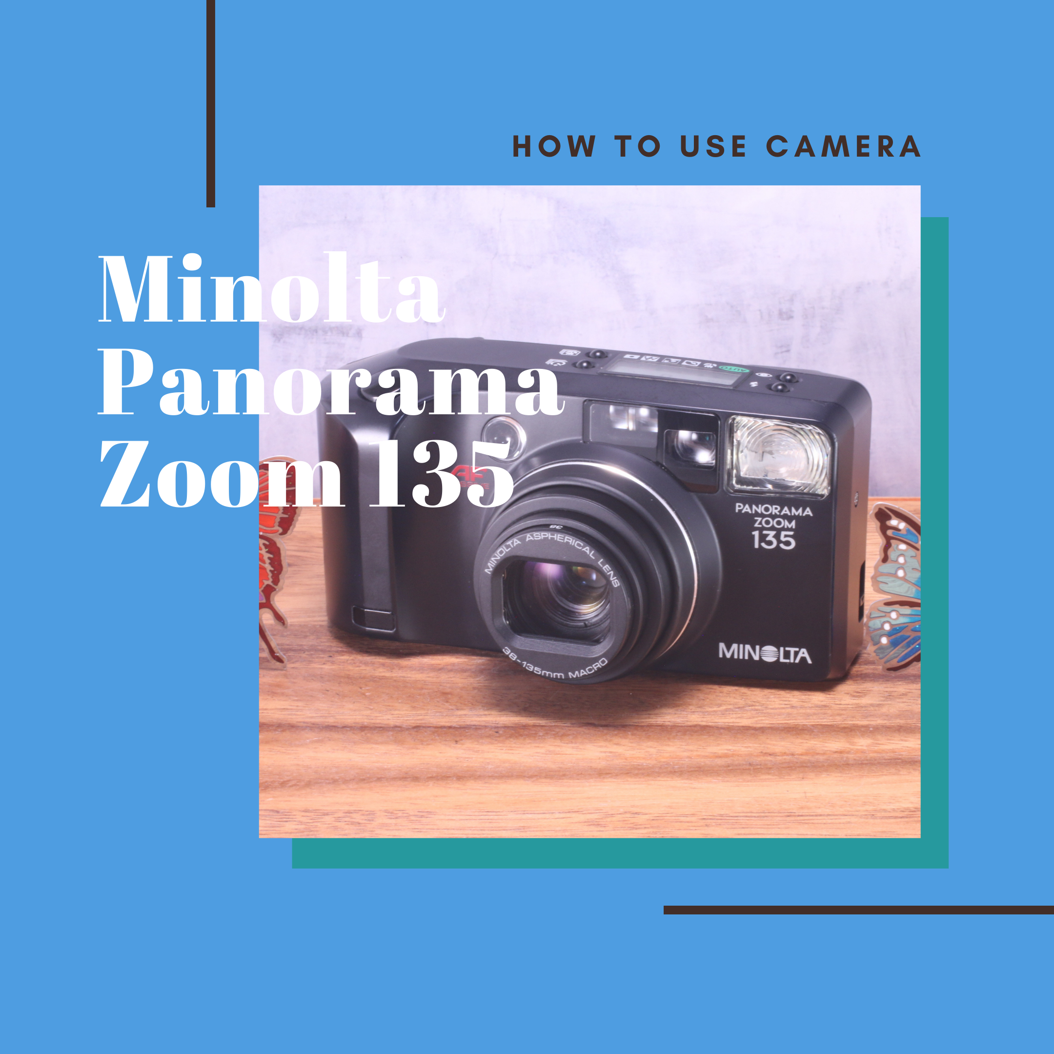 Minolta Panorama Zoom 135 の使い方 | Totte Me Camera