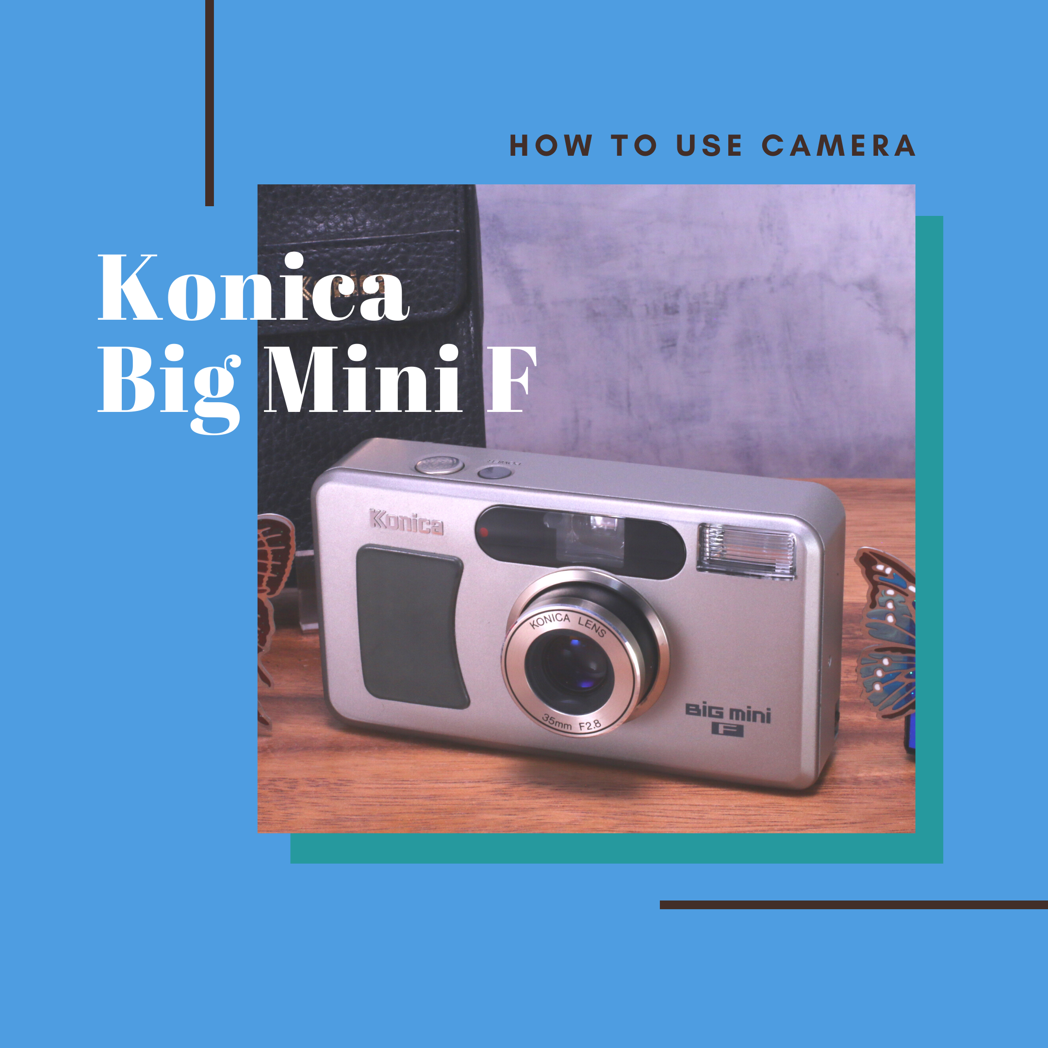 Konica Big Mini Fの使い方 | Totte Me Camera