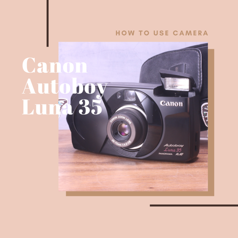 Canon Autoboy Luna 35 フィルムカメラ 動作確認済 - フィルムカメラ